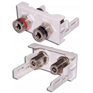 22.5x45 Mosaic insert with BC-043 adapter, white